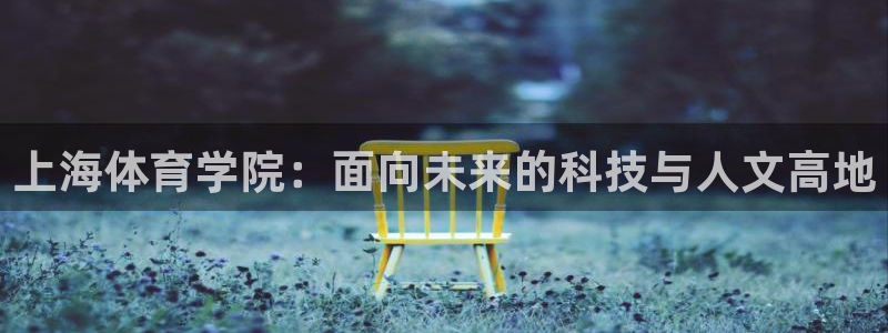 MK体育官方正版app代理：上海体育学院：面向未来的